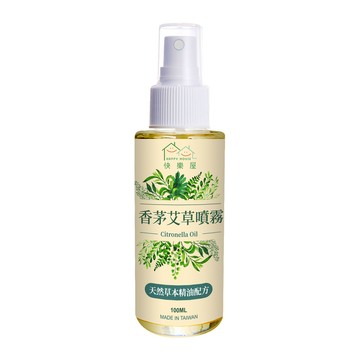 HAPPY HOUSE 香茅艾草噴霧100ML-6入