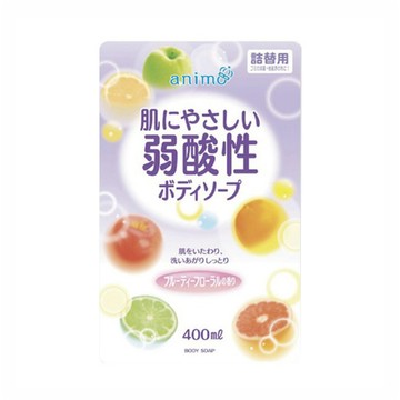 Rocket Soap 火箭石鹼 弱酸性沐浴乳補充包 水果花香 400ml 溫和親膚 全家適用  1包