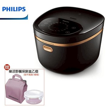 【PHILIPS 飛利浦】好禮二選一 醒香智選IH大火力8人份電子鍋 HD4539/50