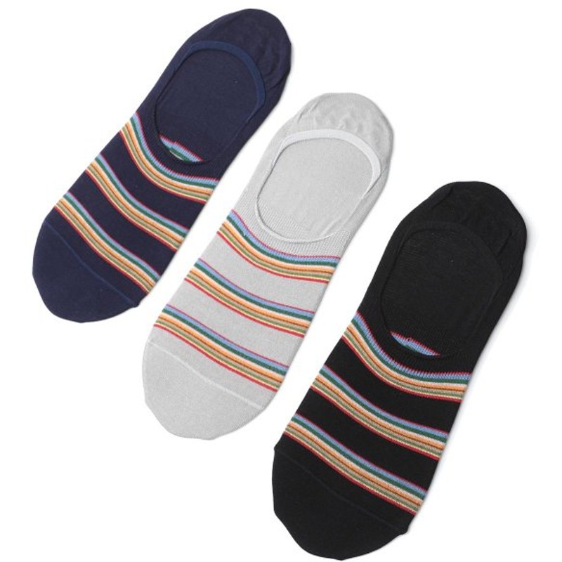 ポールスミス Paul Smith 靴下 Men Sock No Show Pack 1 ソックス マルチカラー メンズ M1a 849b Apack1 1a 通販 Lineポイント最大0 5 Get Lineショッピング