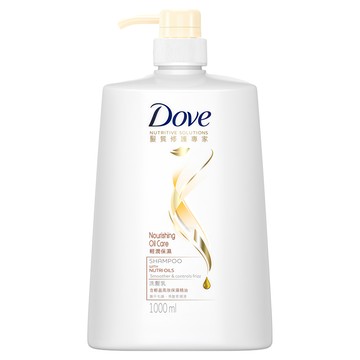 Dove 多芬 輕潤保濕洗髮乳 含輕盈高效保濕精油  1L  1瓶