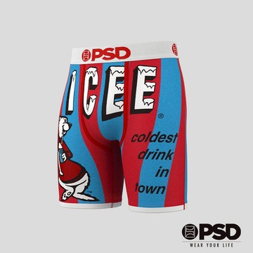 【PSD Underwear 官方旗艦店】ICEE- 平口四角褲-酷炫冰涼-白色