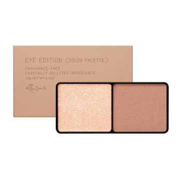 艾杜紗 微暮絲絨雙色眼影 3.8g【19樺茶棕】