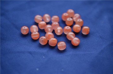 天然南紅瑪瑙櫻桃紅南紅瑪瑙老型珠桶珠隔珠散珠DIY配飾配件