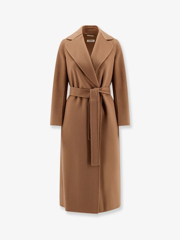 Poldo virgin wool coat with belt - 'S MAX MARA - gender_Woman