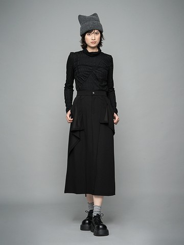 高領層次上衣(J044LC002CA) - JUJURY COLLECTION