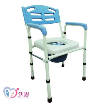 富士康 鐵製軟墊輪椅 FZK-4221｜軟墊舒適座背｜穩定耐用｜鐵製車架｜居家照護適用