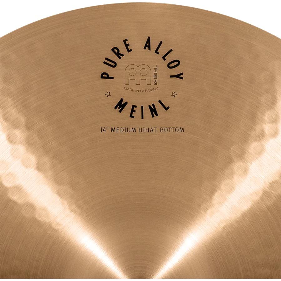 Meinl マイネル Pure Alloy シリーズ Hihat ハイハットシンバル PA14MH