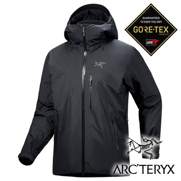 【Arc'teryx 始祖鳥】男Beta單件式GTX保暖化纖外套『黑』X010510 戶外 露營 登山 健行 休閒 時尚 出國 旅遊 保暖 化纖外套