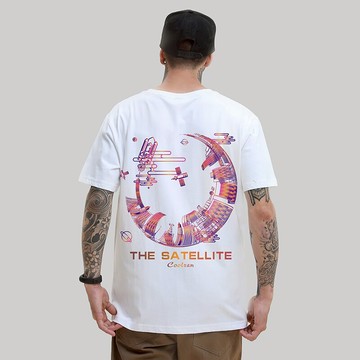 夏季白色短袖t恤男潮牌寬松潮流半袖純棉衣服歐美風嘻哈男士體恤