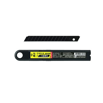 力大牌ABEL黑刃美工刀片/66024/小/60度/10片/管