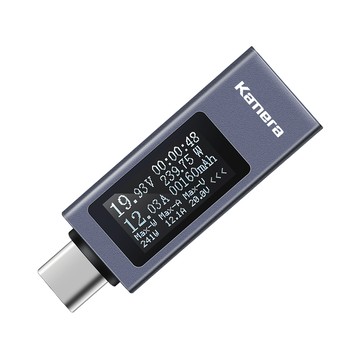 Kamera USB-C 電壓 電流 測量儀 360W/30V/12A (VA-3012C)