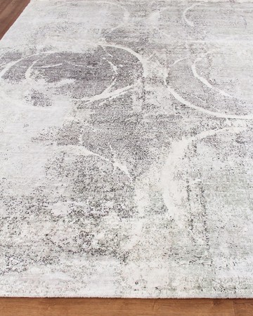 Montclair Hand-Knotted Silk Rug, 8' x 10'