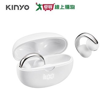 KINYO 耳夾式AI智慧藍牙耳機 BTE-A031【愛買】