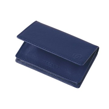 真皮名片多層卡夾 (可提供烙印客製服務) 灰