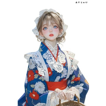【9 月新作】07-144-0008 人物貼紙 幻想復古浪漫咖啡廳