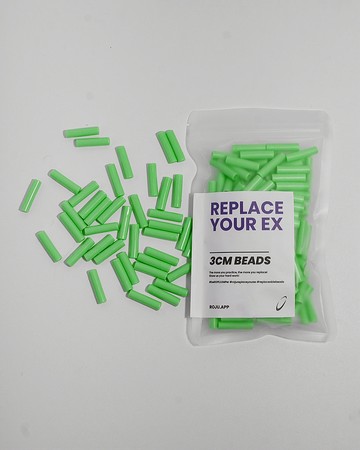 【RYE】跳繩 節拍珠 拍子珠 3cm (輕拍-草坪綠)