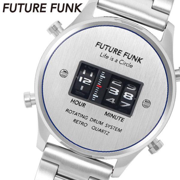 FUTURE FUNK】 フューチャーファンク 近未来 デザイン ローラーデジタルウォッチ 腕時計 ウォッチ メンズ クオーツ | LINEショッピング