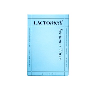 LACTOmedi益生菌調理女性私密濕紙巾15片
