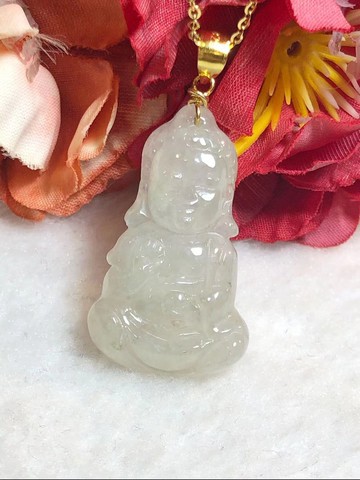多寶晶石/天然翡翠A貨/冰種寶寶佛/小孩玉珮/孕婦必備/太子佛