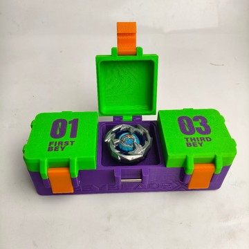 免運本土出貨BEYBLADE X 爆旋陀螺陀螺收纳盒 陀螺收納盒 战斗陀螺 專用對戰盒 陀螺展示盒 3V3對戰盒 陀螺盒