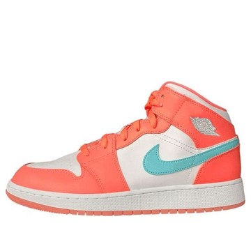 (GS) Air Jordan 1 Mid 'Crimson Pulse'
