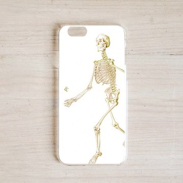 行走骷髏客製手機殼,骨頭 骨科 醫學科學 iphone samsung sony等