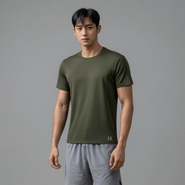 瞬涼吸濕排汗 高彈 透氣防曬 抗汗臭 Active風動短T 銅氨絲 MIT