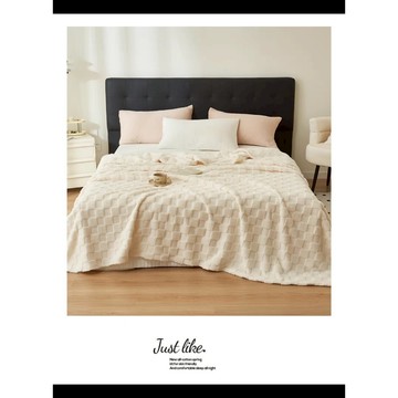 北歐毛毯灰白粉綠150*200毛毯.沙發毯子.被子.毯子.交換禮物.冷氣毯.沙發毛毯.房間佈置.房間