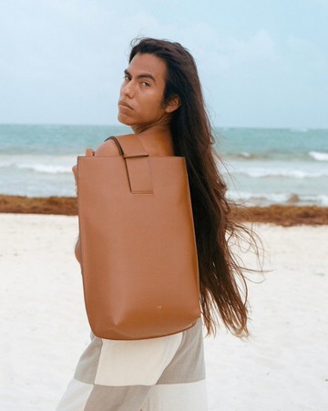 SOULMATTE Large Zen Tote Bag  側背包 仙人掌純素皮革 環保時尚