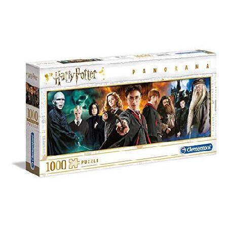 Clementoni 61883 61883-Jigsaw Panorama Harry Potter-1000 Pieces, Jigsaw  Puzzle for Adults, Multi-Colour