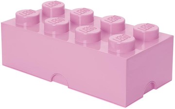 LEGO 樂高 儲存箱 Brick 8 DIF 淺紫色 40041738