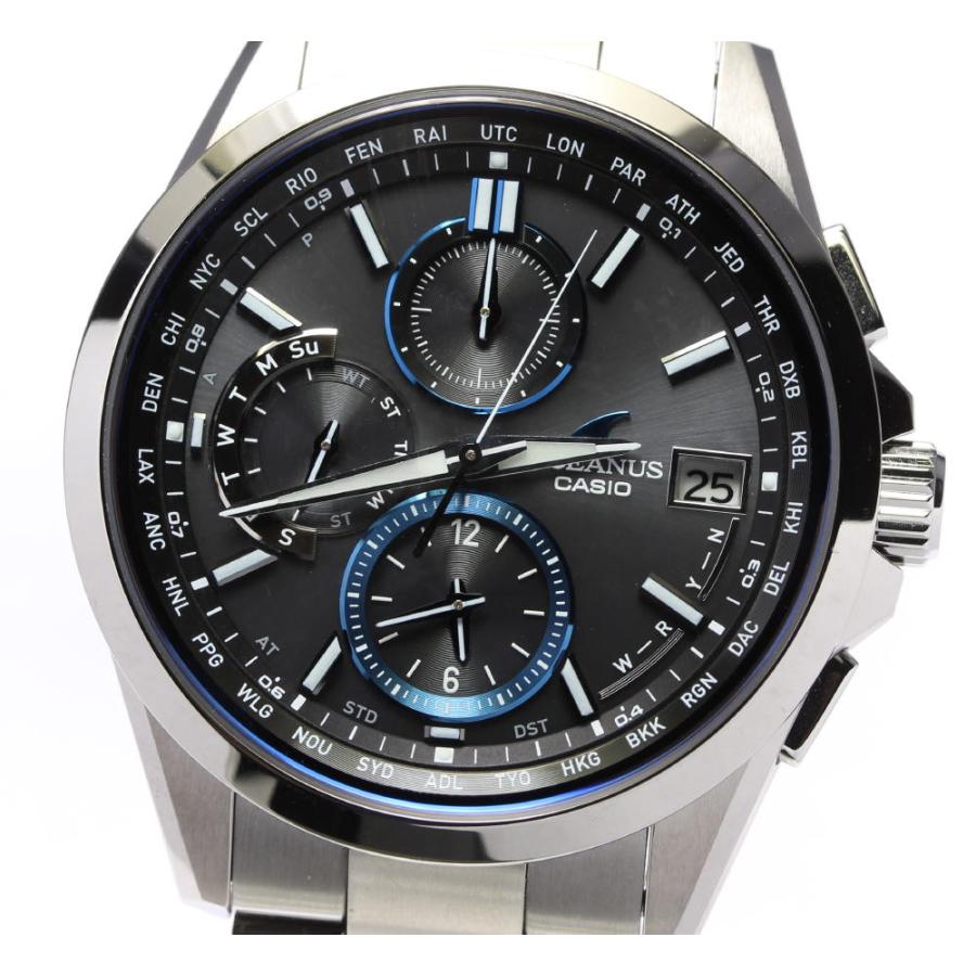 ☆良品【CASIO】カシオ オシアナス OCW-T2600-1AJF ソーラー電波