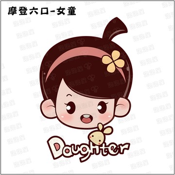 摩登家族【女童款】一家六口100%純棉親子裝T恤