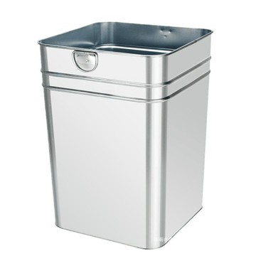 戶外垃圾桶內膽果皮箱內桶加厚鍍鋅板不銹鋼鐵皮圓桶方形收納[DD080109]