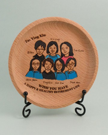 客製化物語小木碟-好朋友訂製版(同款多隻有特別折扣)