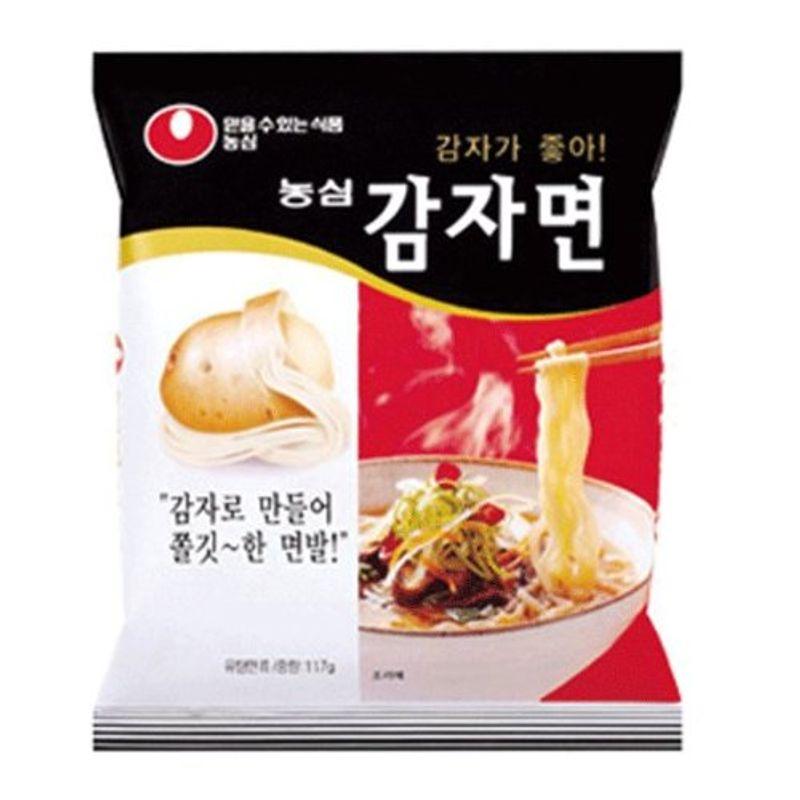 農心カムジャ（じゃがいも）麺1箱32個入（韓国食品、麺類、インスタントラーメン）