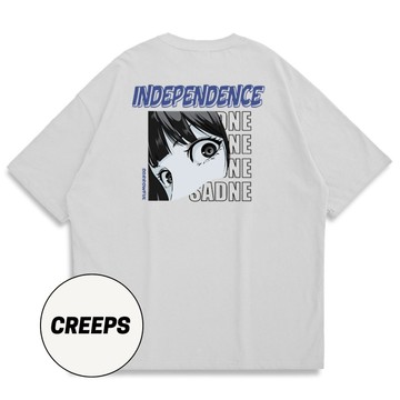 【CREEPS】Independent Girls V2 寬鬆重磅印花T恤 210g