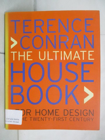 【書寶二手書T2／園藝_J26】The Ultimate House Book_Conran, Terence