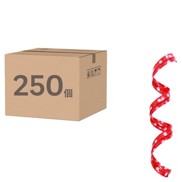 YeJi 紅色圓點束帶 10cm  250個  紅色圓點