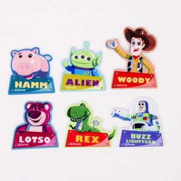 【玩具總動員】燙布貼 (共6款)