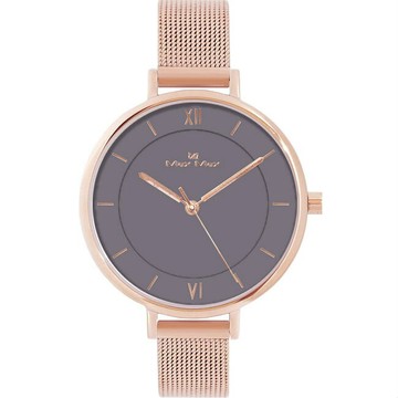 Max Max MAS7030-3 米蘭時尚中性超薄極簡腕錶 / 紫面 38mm｜樂天領券現折★全館特惠中★指定刷卡回饋10%