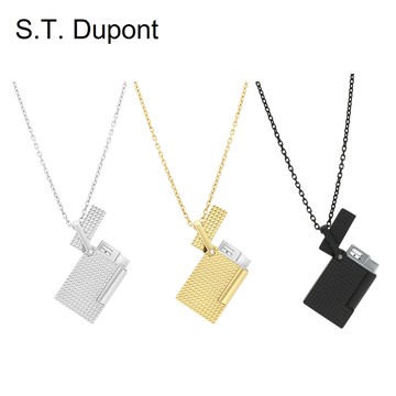 S.T.Dupont 都彭 項鍊式打火機 銀/金/黑 27066/27067/27068