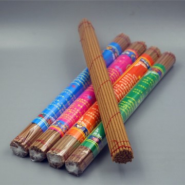 西藏正宗天然植物藥香雪域藏香長款家用凈化安神供佛香薰茶室線香