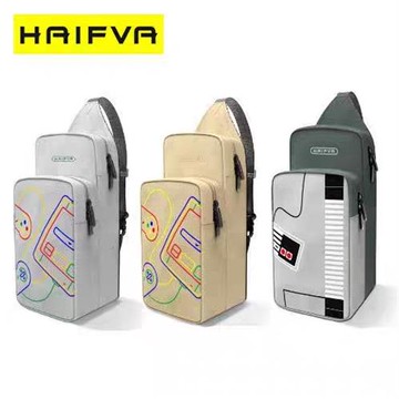 任天堂switch收納包oled斜挎包NS單肩背包胸包全套便攜收納包