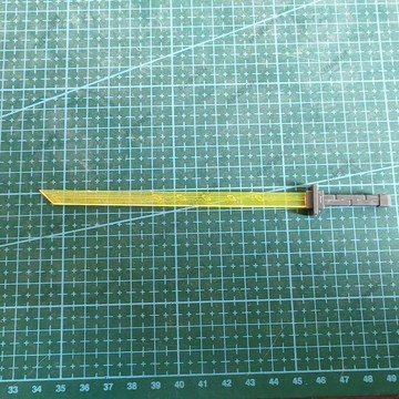 【台灣出貨】✨免運 威遠式學員機武器配件 光束振刀 摩動核劍裝威遠式鋼彈補件 機娘補件