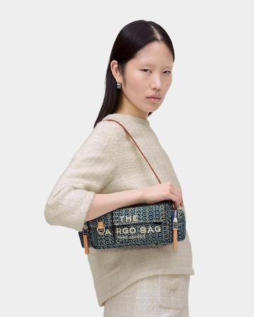 MARC JACOBS 丹寧工裝肩背包 -