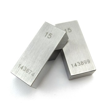 其它檢測/測量工具 15mm 標準校驗規塊 儀器校準 測量工具 精密機床 長度計量 卡尺校正 調整規塊 附校驗報告 550-SG15