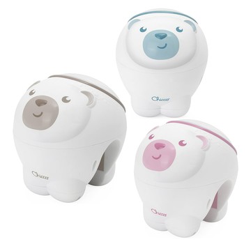 chicco Next 2 Me專用-北極熊極光投射燈-多色