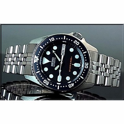 SEIKO Diver's watch セイコー ダイバーウォッチ 自動巻 ボーイズ 腕時計 メタルベルト ブラック文字盤 海外モデル SKX013K2  | LINEブランドカタログ